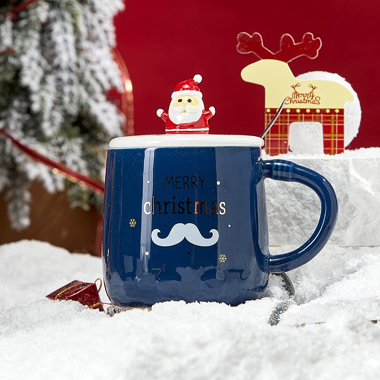 Winter Reindeer Mug for Boys