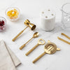 5-Piece Gold & Marble Bartender Kit with Stand | Luxury Stainless Steel Bar Tool Set