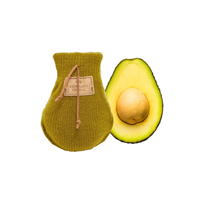 Wool Avocado's Keeper - Perfectly Ripen Avocado - Stocking Stuffer Cradle Ripener 5" H Ripen Your Avocado to Make Salads, Avocado Toast, Sandwich, Recipes, Great for Cooking, Baking, (Fern Green)
