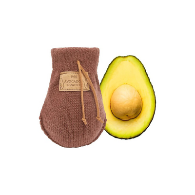 Wool Avocado's Keeper - Perfectly Ripen Avocado - Stocking Stuffer Cradle Ripener 5" H Ripen Your Avocado to Make Salads, Avocado Toast, Sandwich, Recipes, Great for Cooking, Baking, (Carmel Color)