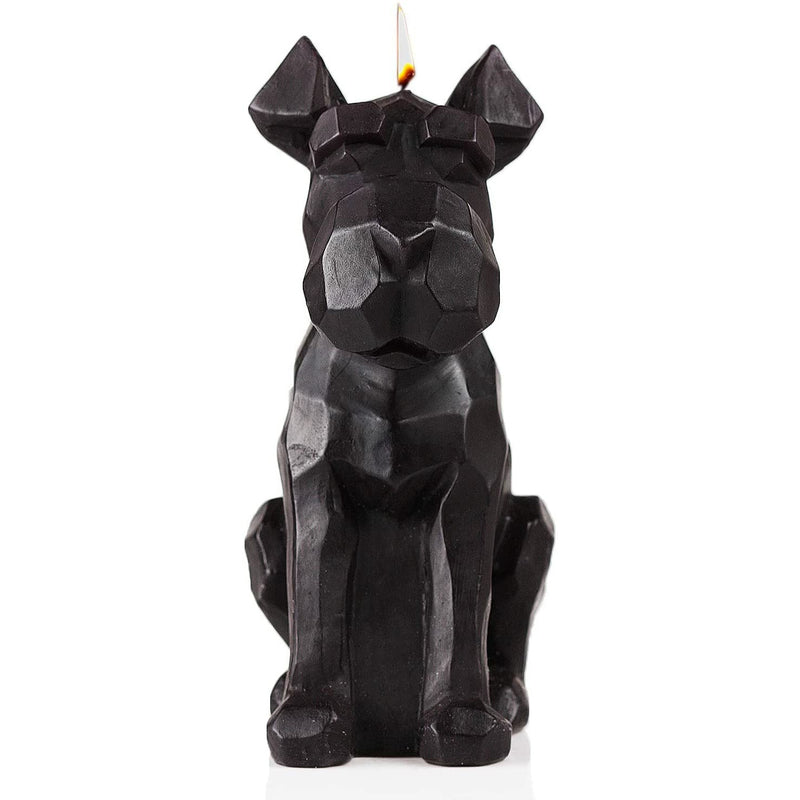 Gute Schnauzer Skeleton Candle 8" H Burns for 5.5 Hours! - Unique Candle for Dog and Animal Lovers - Unveil The Skeleton When Burning Schnauzer Candle, Dog Candle, Dog Home Decor, Animal Candle