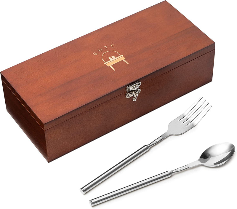 apparat bestå Canada Funny Gag Gift Long Handle Extendable Fork & Spoon Set, Stocking Stuff –  Gute Decor