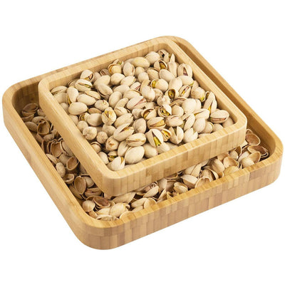 Pistachio Snack Bowl, Double Dish Holder Bowl Pedestal and Sunflower Seed Nut Bowl