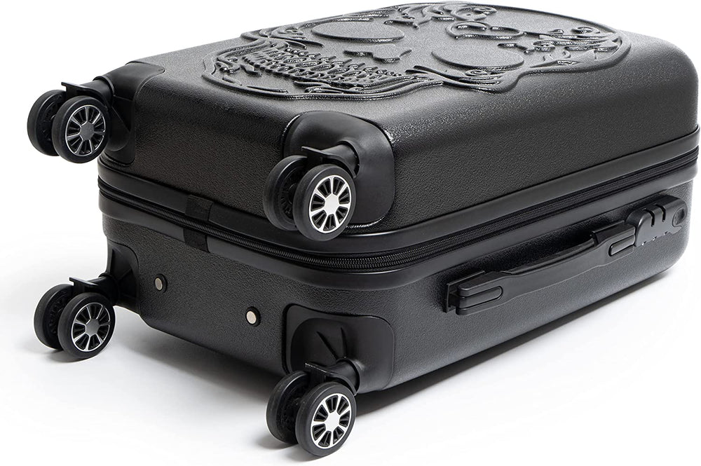 Black sugar fashion skull luggage